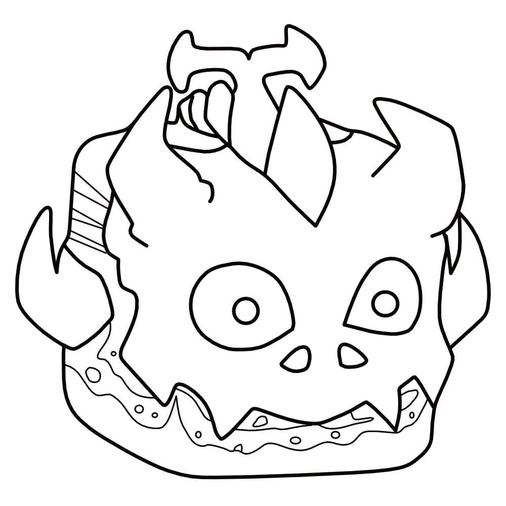 Blox Fruits Coloring Pages