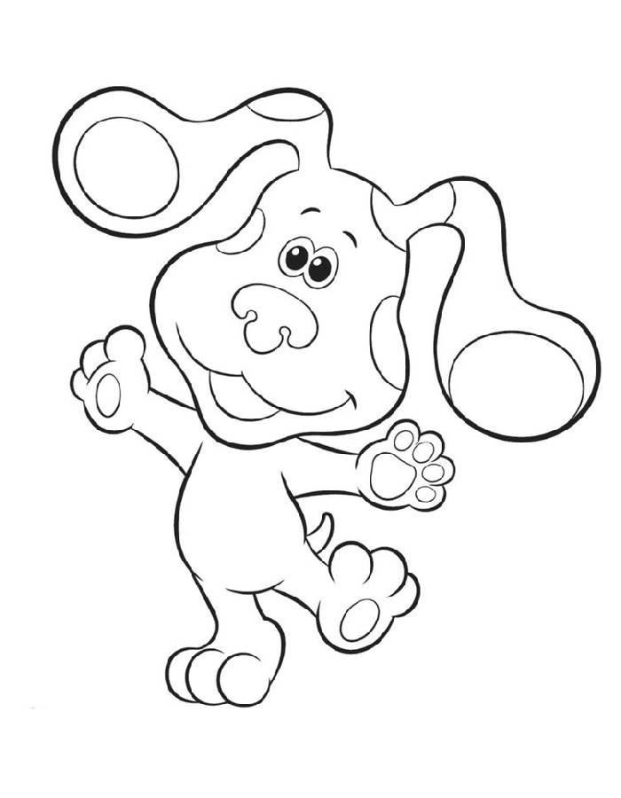 Blues Clues Coloring Pages Free Printable PDF