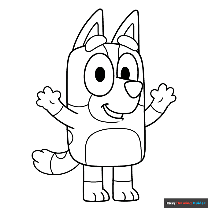 Bluey And Bingo Coloring Pages Coloring Nation Bluey And Bingo Coloring Pages Coloring Nation