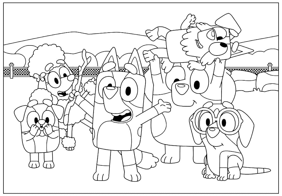 Bluey Free Printable Coloring Page Download Print Or Color Online Bluey Free Printable Coloring Page Download Print Or Color Online