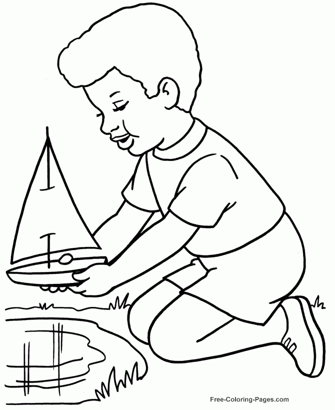 Boats Coloring Pages To Print Boats Coloring Pages To Print