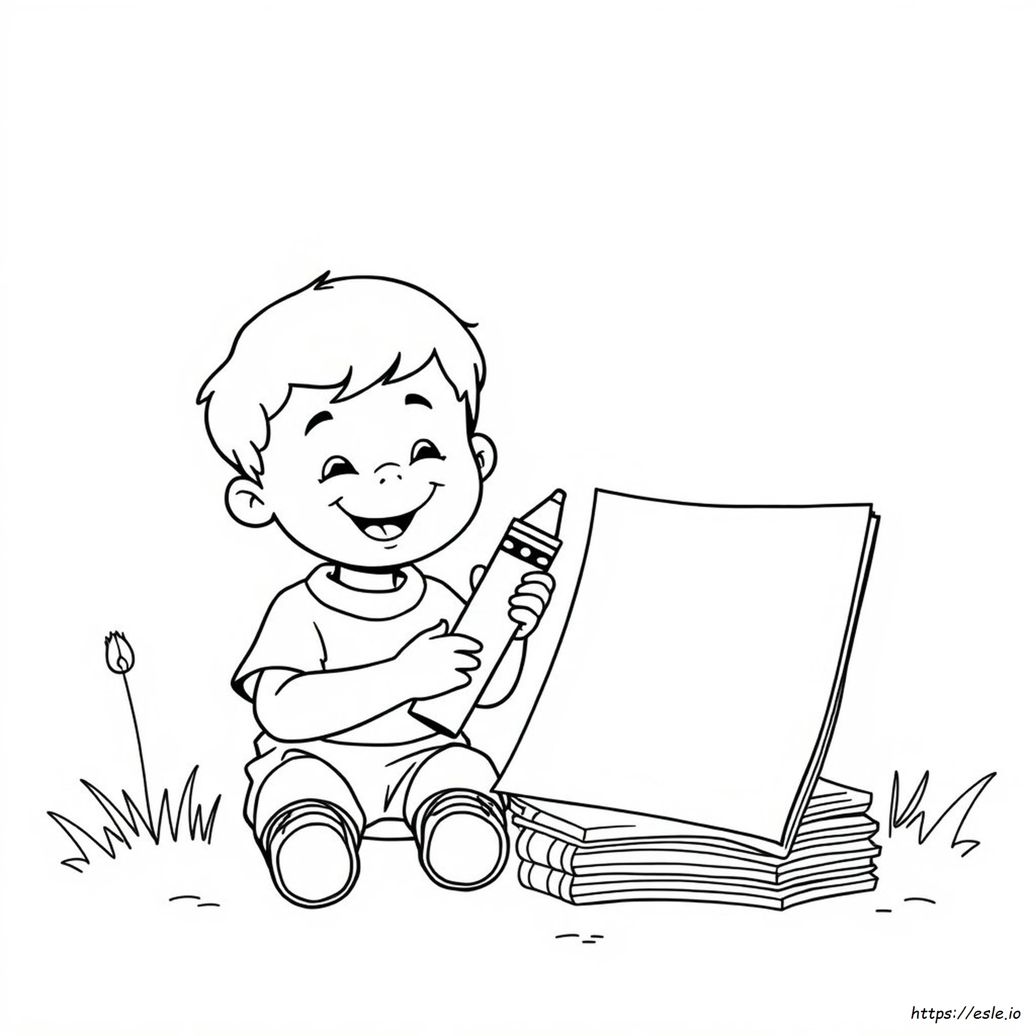 Bold Easy Coloring Pages