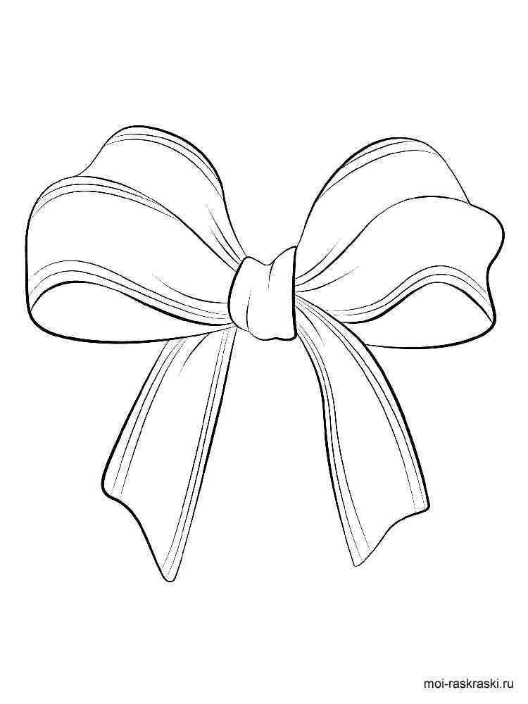 Bows Coloring Pages