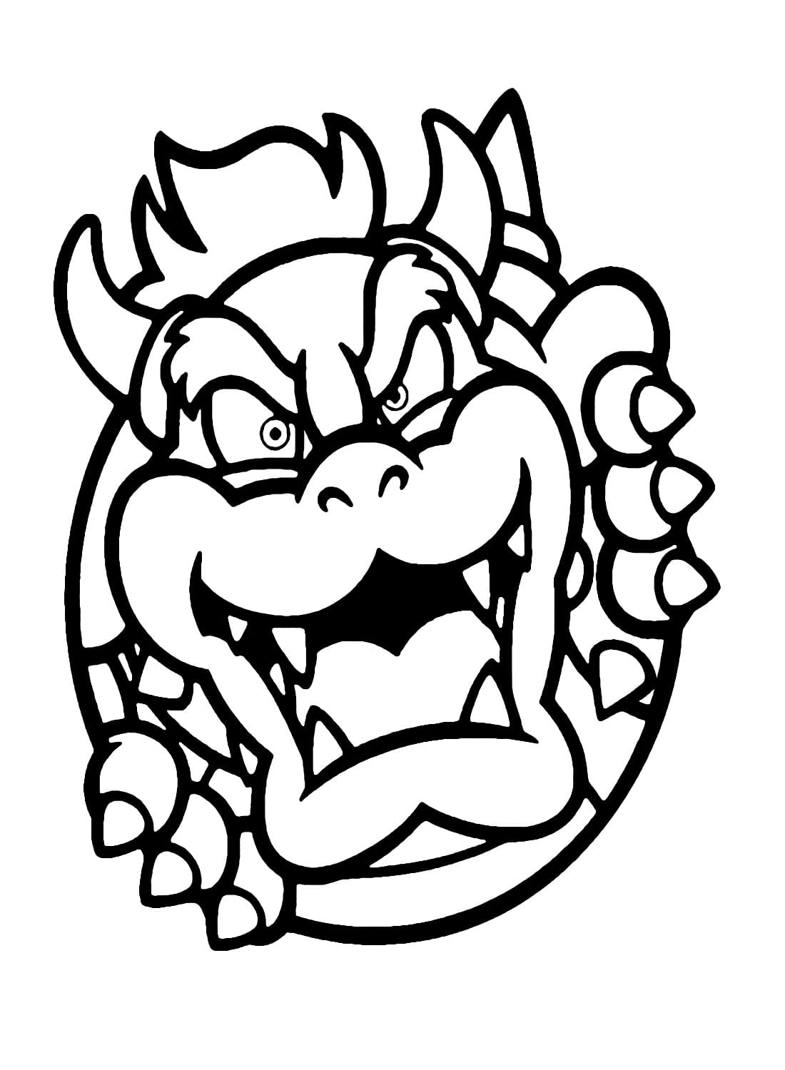 Bowser Coloring Pages ColoringLib