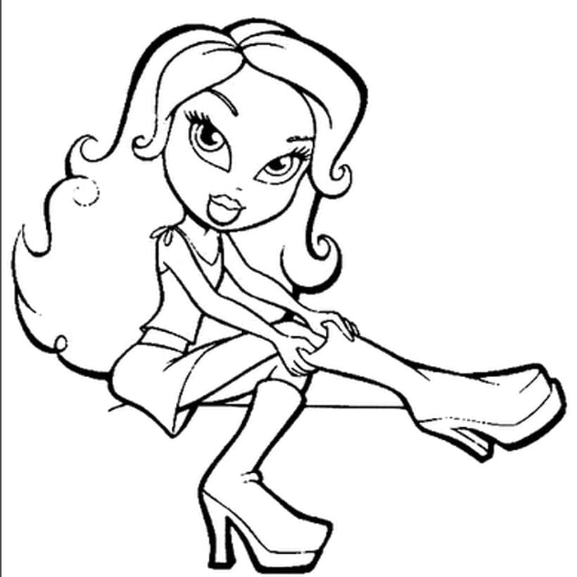 Bratz Doll Coloring Page Download Print Or Color Online For Free Bratz Doll Coloring Page Download Print Or Color Online For Free