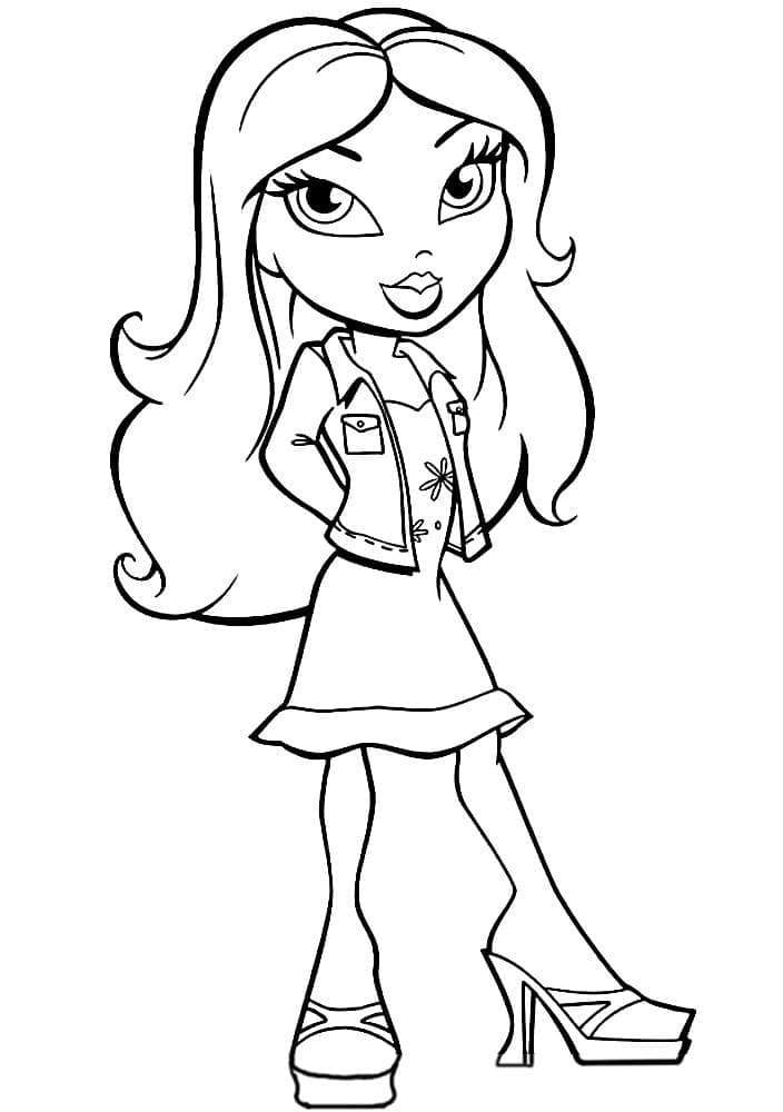Bratz Girl Doll Coloring Page Download Print Or Color Online For Free Bratz Girl Doll Coloring Page Download Print Or Color Online For Free