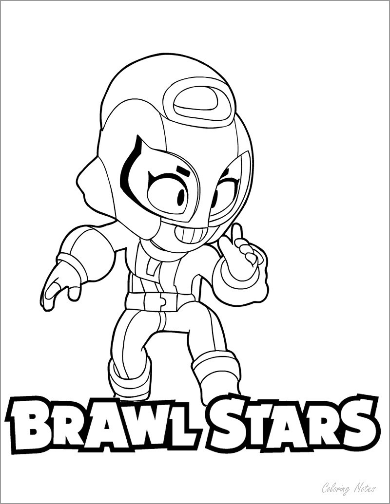 Brawl Stars Coloring Pages ColoringBay Brawl Stars Coloring Pages ColoringBay