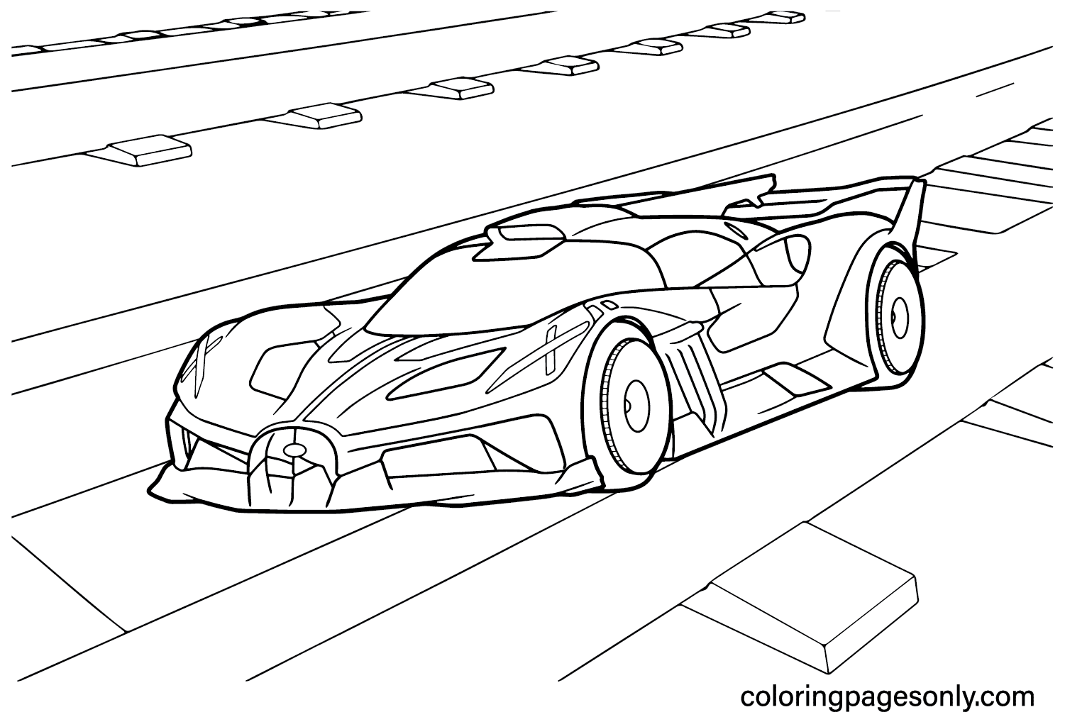 bugatti coloring page bugatti coloring page