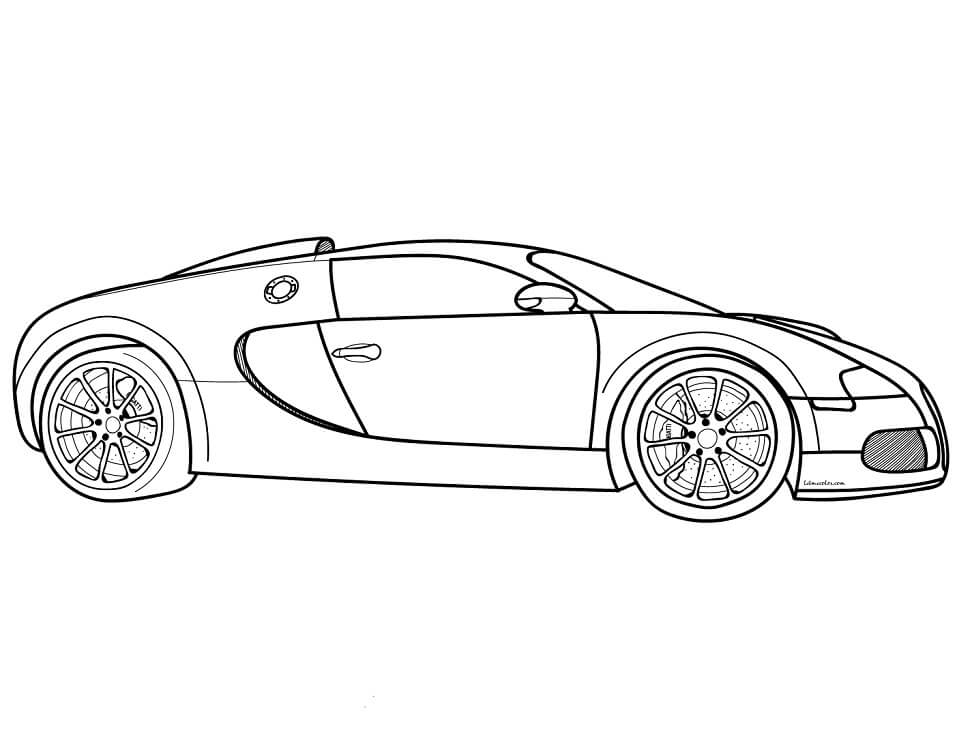 Bugatti Coloring Page Bugatti Coloring Page