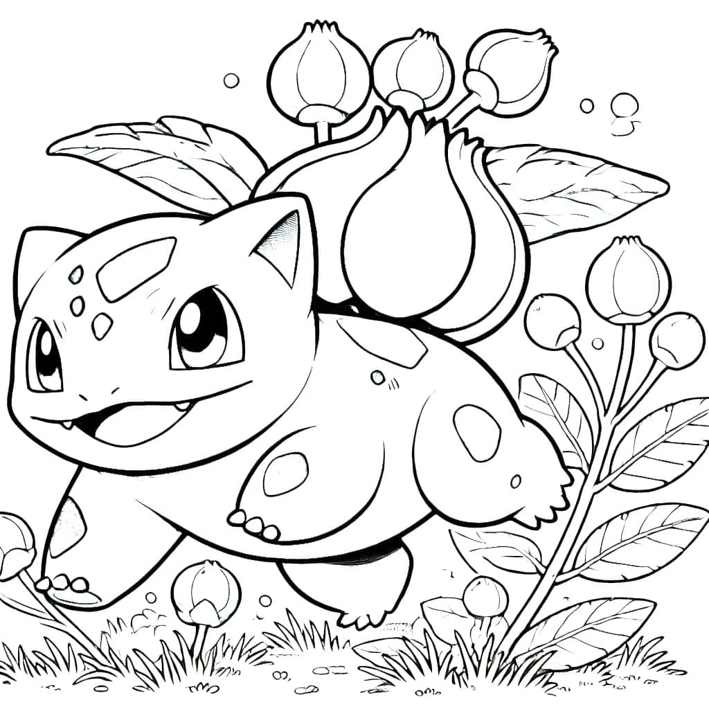 Bulbasaur Coloring Pages ColoringLib Bulbasaur Coloring Pages ColoringLib