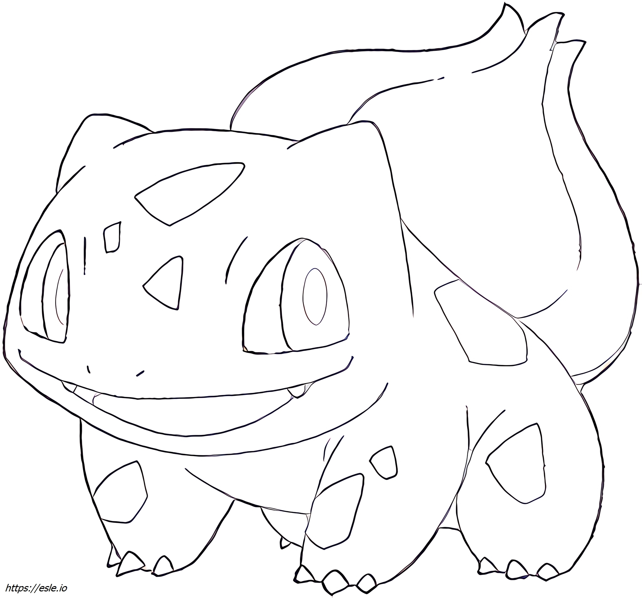 bulbasaur coloring page bulbasaur coloring page