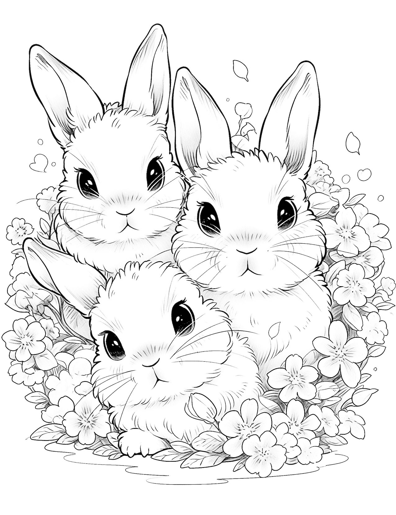 Bunny Coloring Pages Hard Free Printable Coloring Pages For Kids Adults Bunny Coloring Pages Hard Free Printable Coloring Pages For Kids Adults