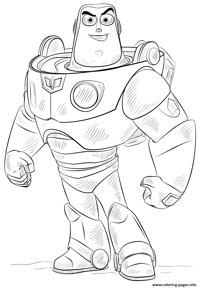 toy story buzz lightyear coloring pages