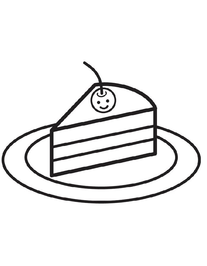 Cake Coloring Pages Free Printable PDF Cake Coloring Pages Free Printable PDF