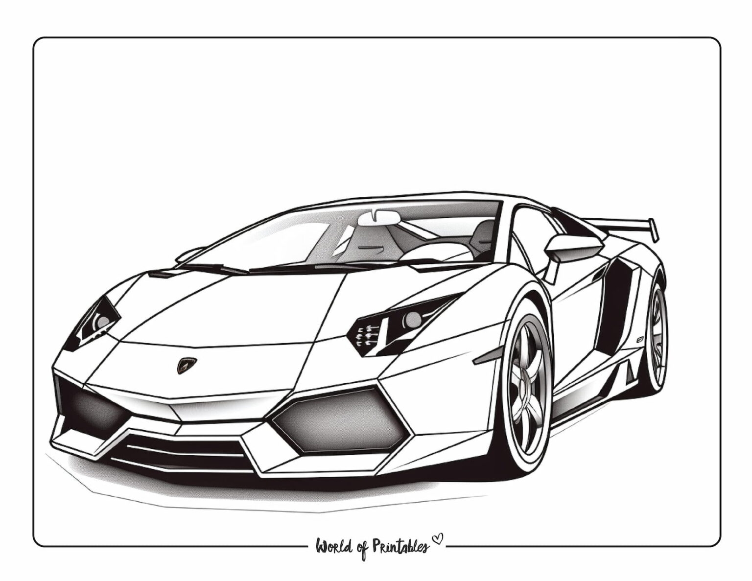 car color pages car color pages
