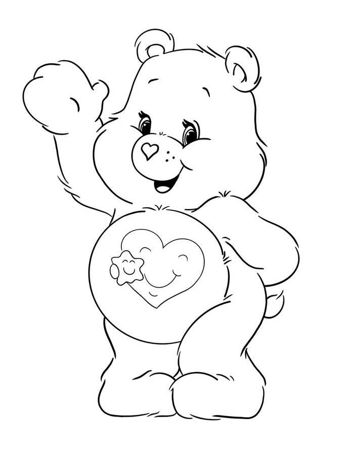 Care Bear Coloring Pages Free Printable PDF Care Bear Coloring Pages Free Printable PDF