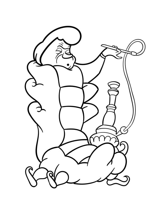 Caterpillar Coloring Pages Free Printable PDF 