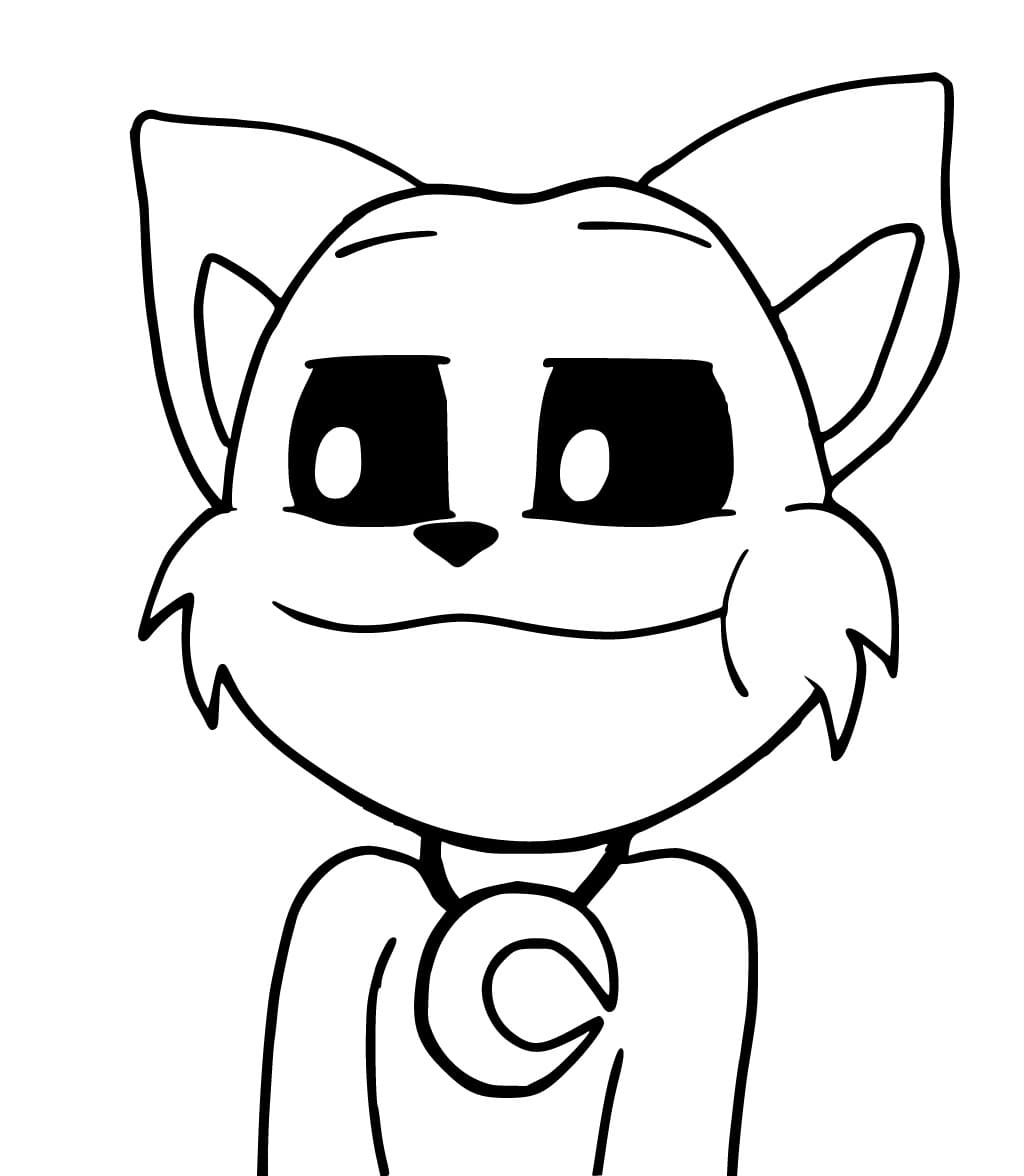 Catnap Coloring Pages ColoringLib