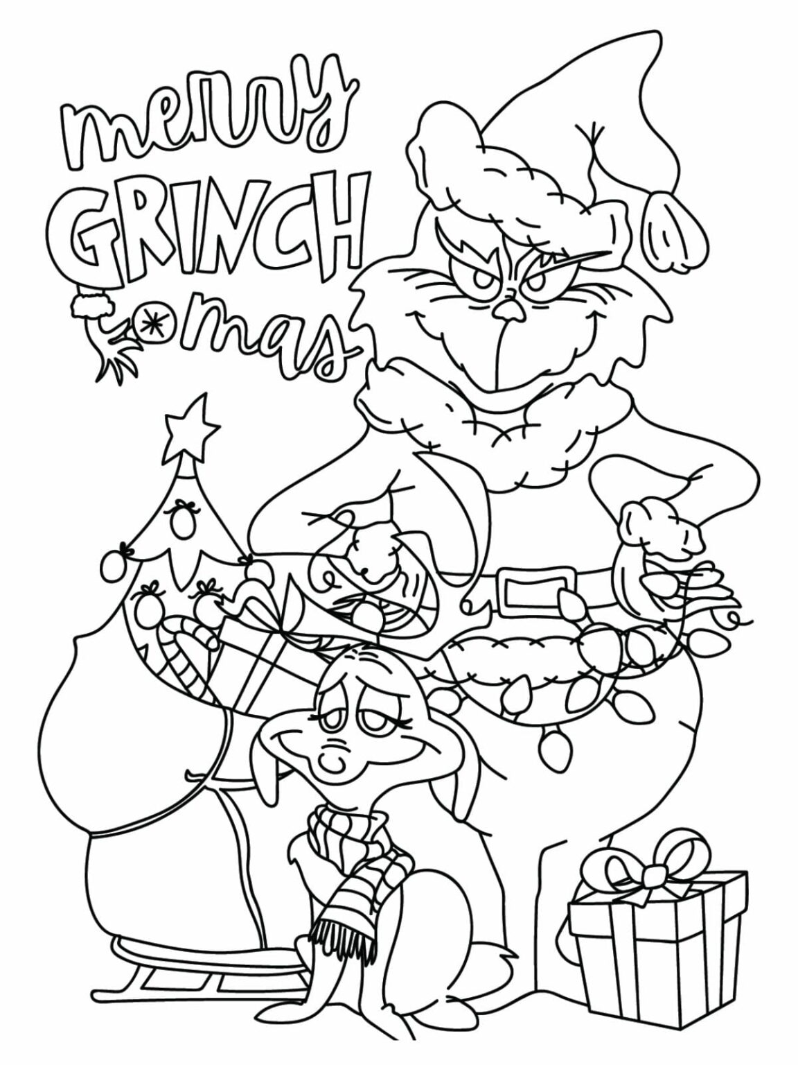 Celebrate Christmas With 32 Fun Grinch Coloring Pages Celebrate Christmas With 32 Fun Grinch Coloring Pages