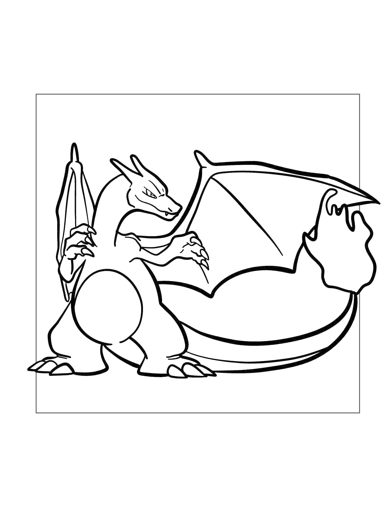 Charizard Coloring Pages Printable Coloring Pages FREE