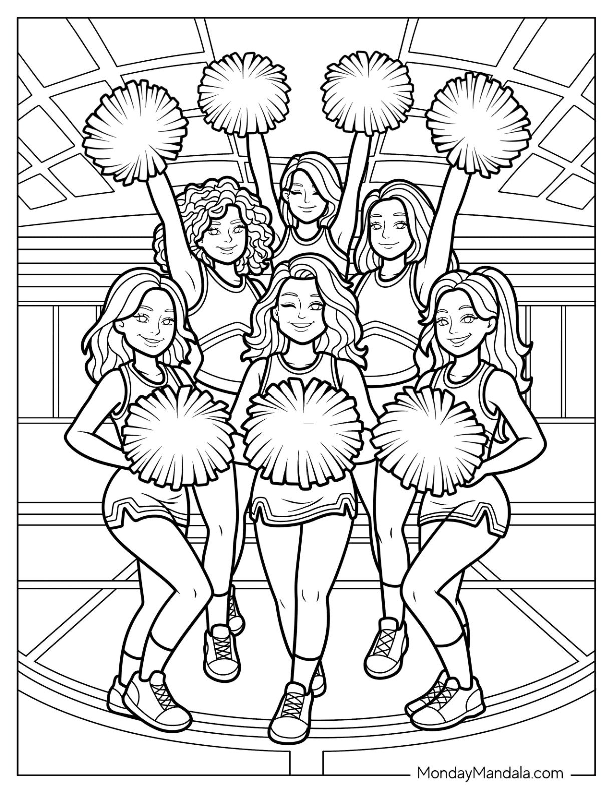 Cheer Coloring Pages 25 Cheerleading Coloring Pages Free Printable Cheer Coloring Pages 25 Cheerleading Coloring Pages Free Printable