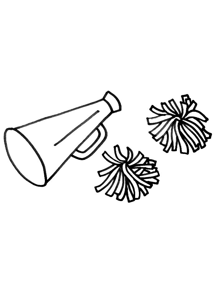 Cheerleading Coloring Pages Free Printable PDF Cheerleading Coloring Pages Free Printable PDF