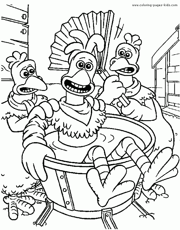 Chicken Run Color Page Cartoon Color Pages Printable Cartoon Chicken Run Color Page Cartoon Color Pages Printable Cartoon
