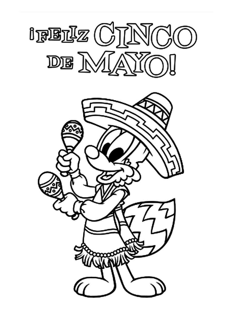 cinco de mayo coloring pages