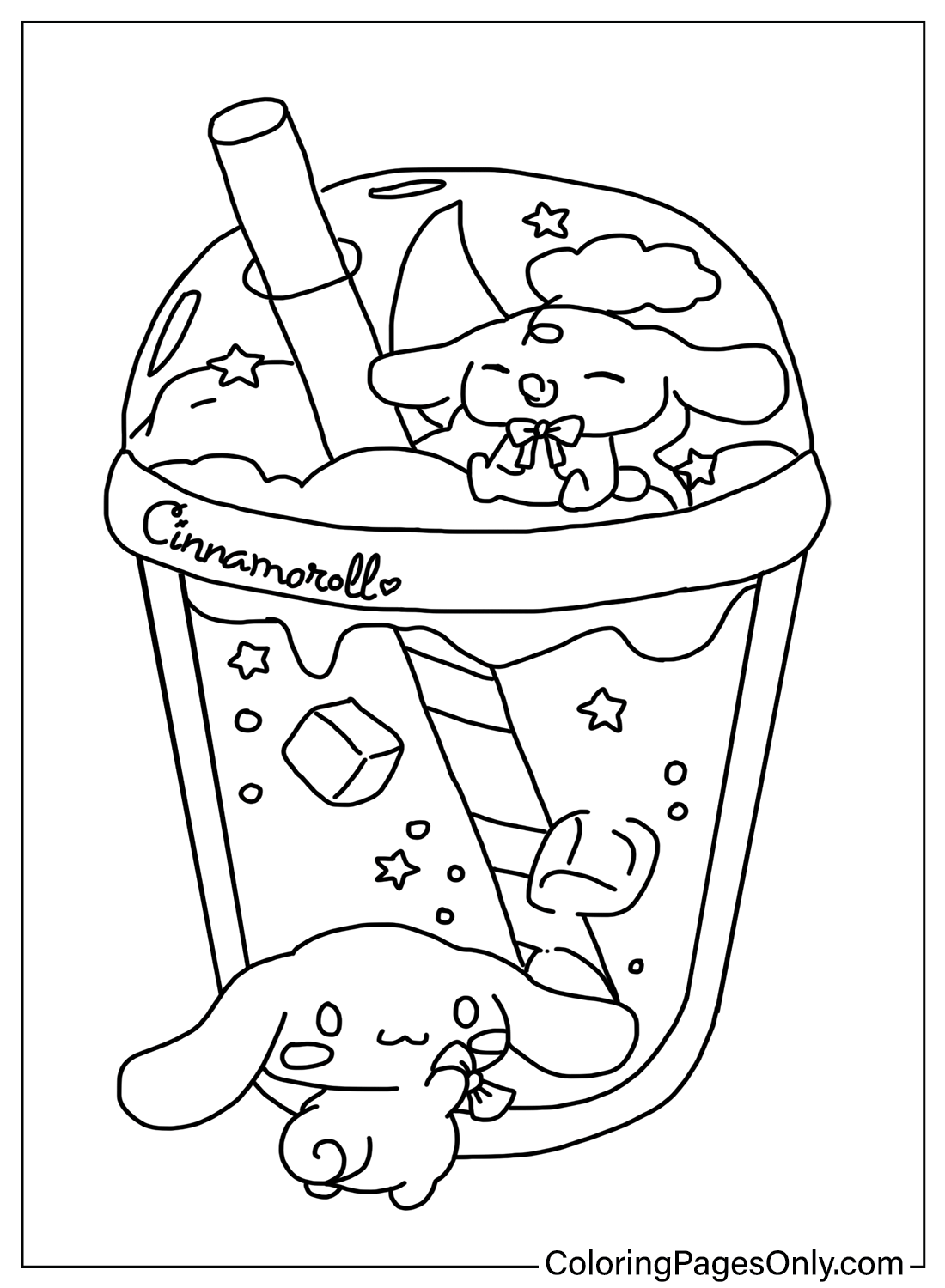 Cinnamon Roll Coloring Pages Irama Design Cinnamon Roll Coloring Pages Irama Design