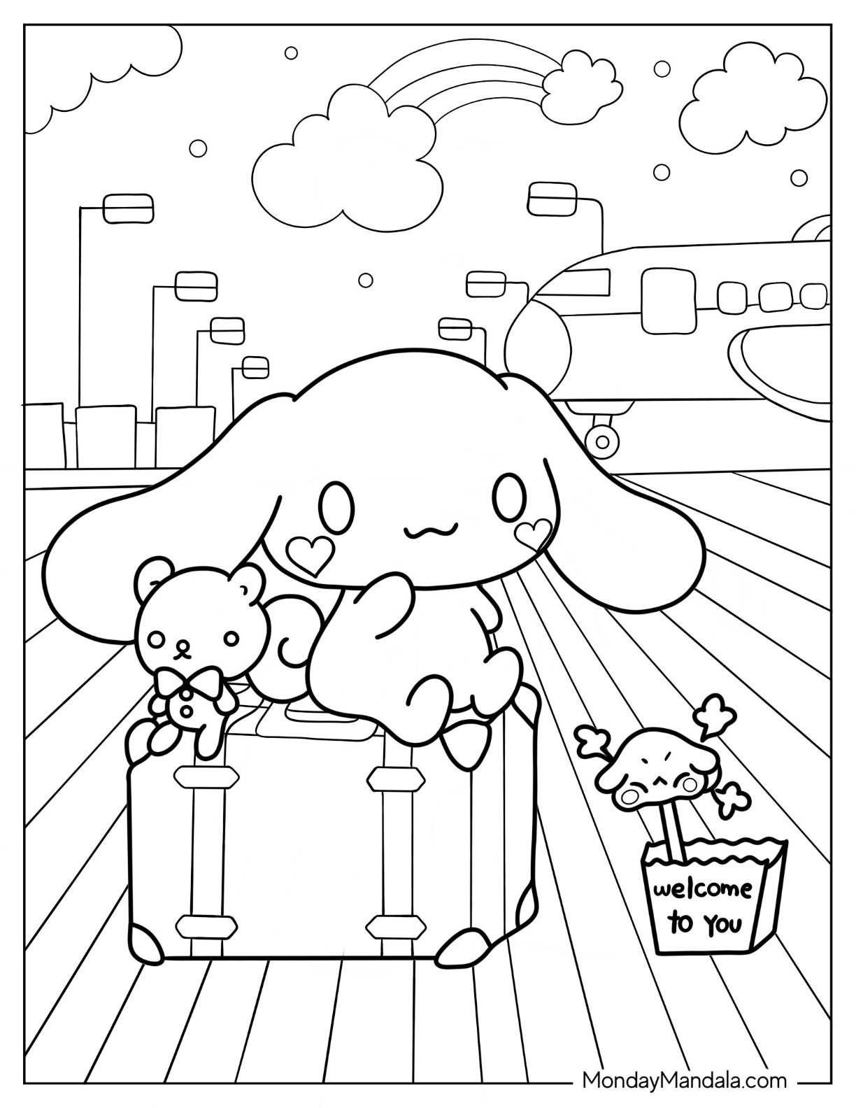 cinnamon roll coloring pages cinnamon roll coloring pages
