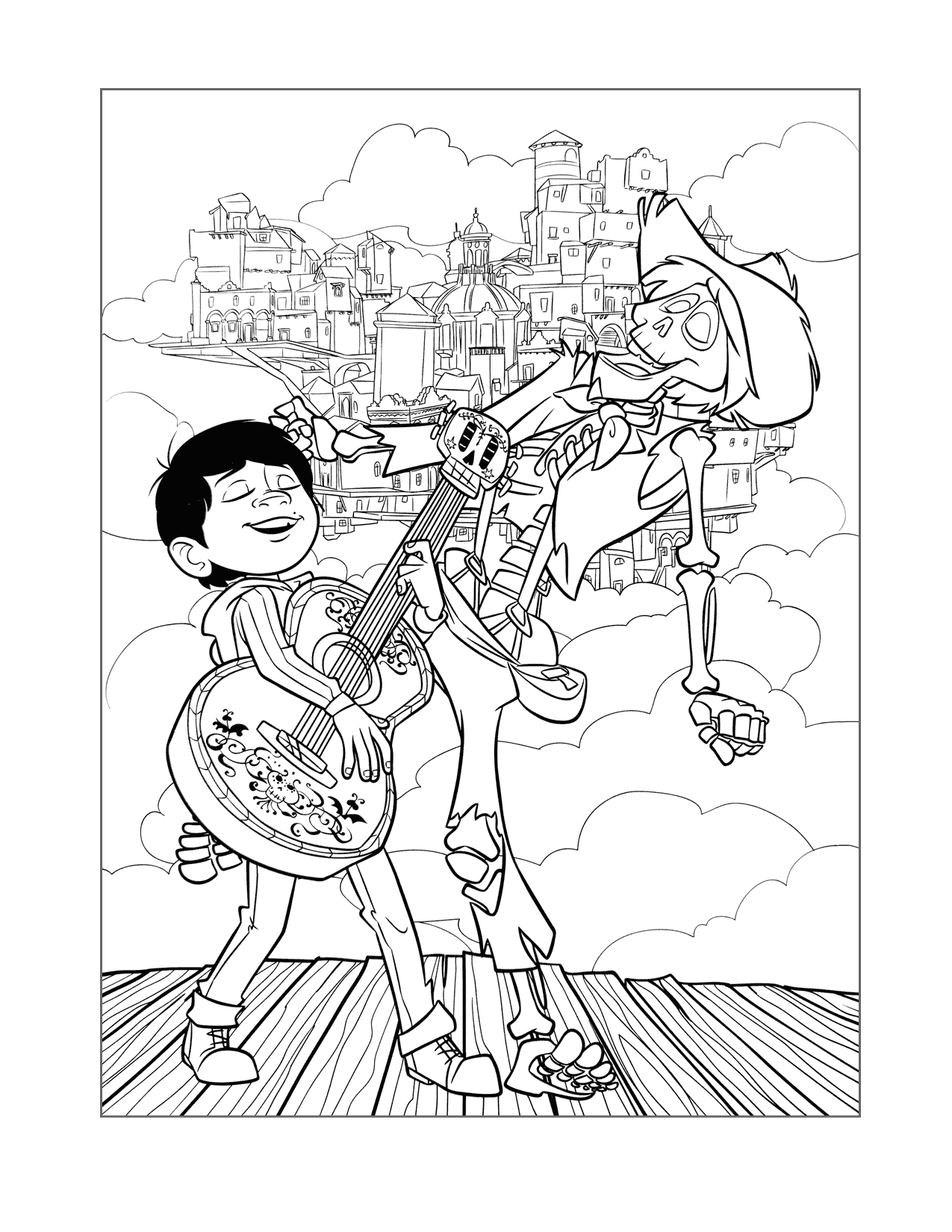 Coco Coloring Pages Printable Coloring Pages FREE Coco Coloring Pages Printable Coloring Pages FREE