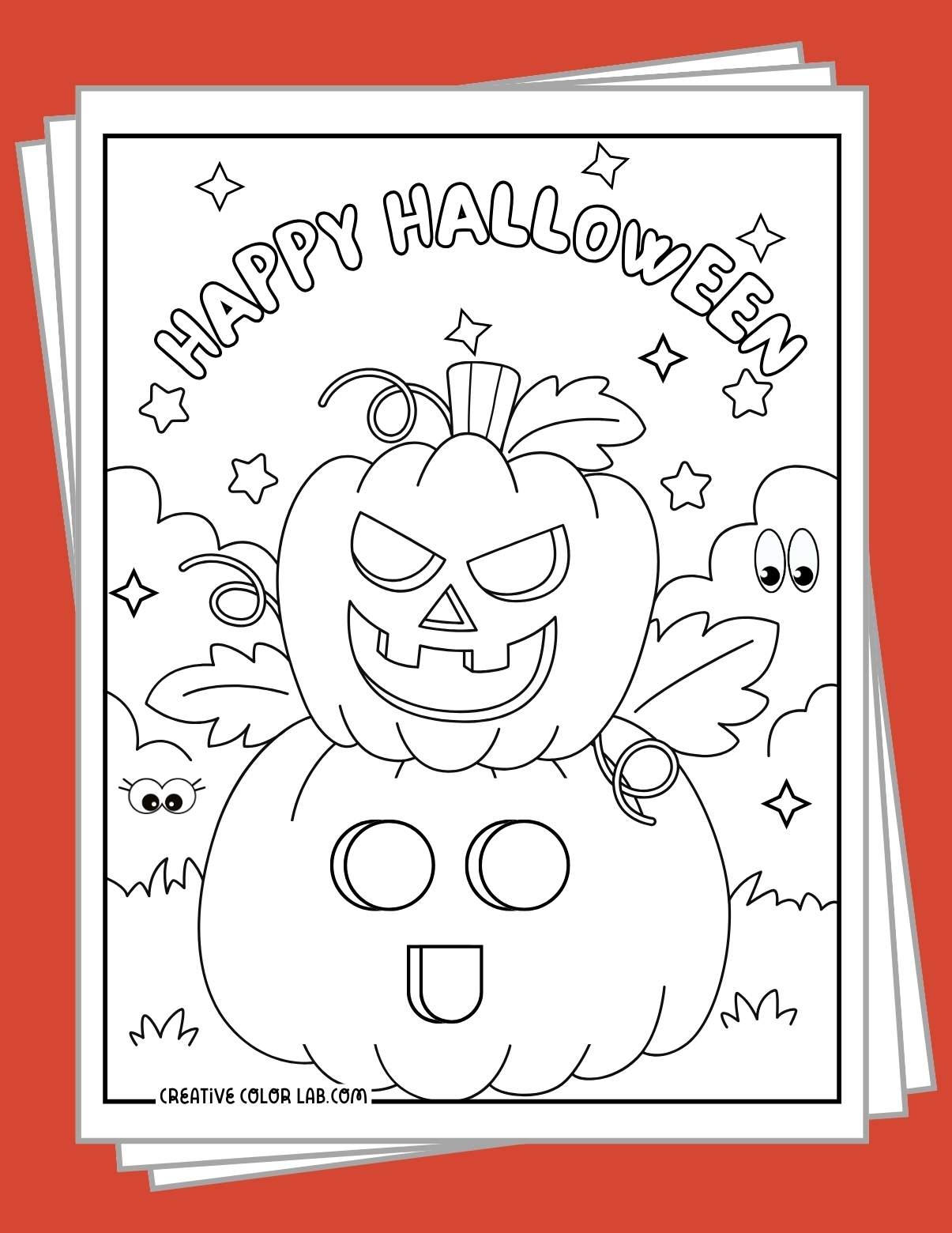 Collection Of Chilling Halloween Coloring Pages