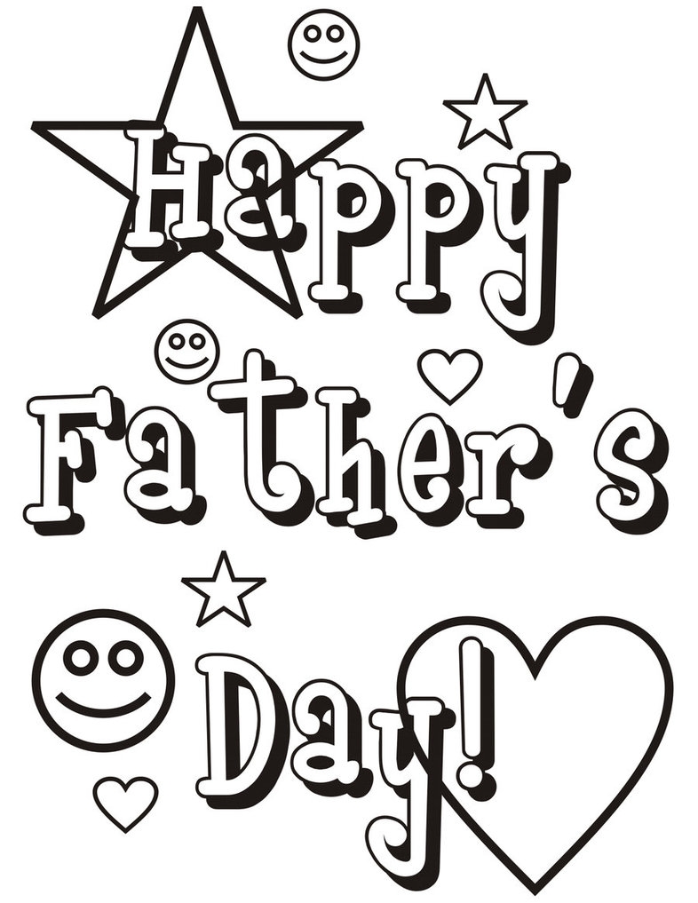 Collection Of Happy Fathers Day Coloring Pages Free Printable