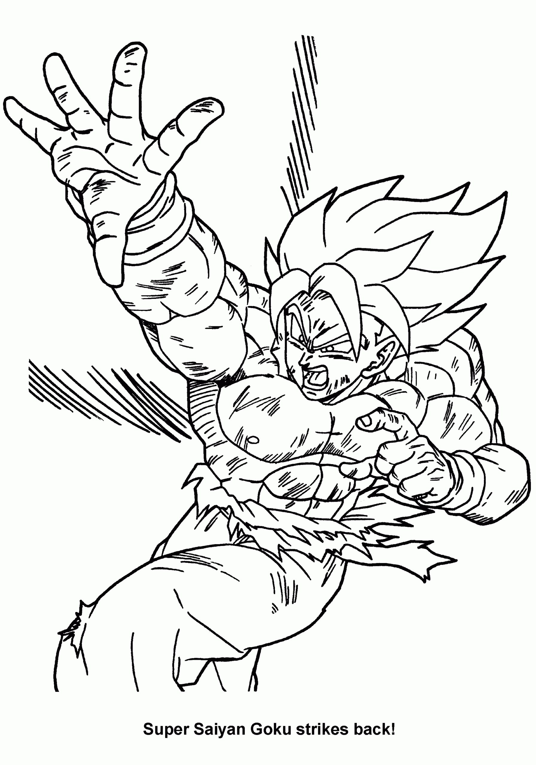 Coloring Page Dragon Ball Z Coloring Pages 48