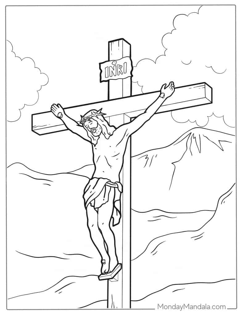 jesus coloring page jesus coloring page