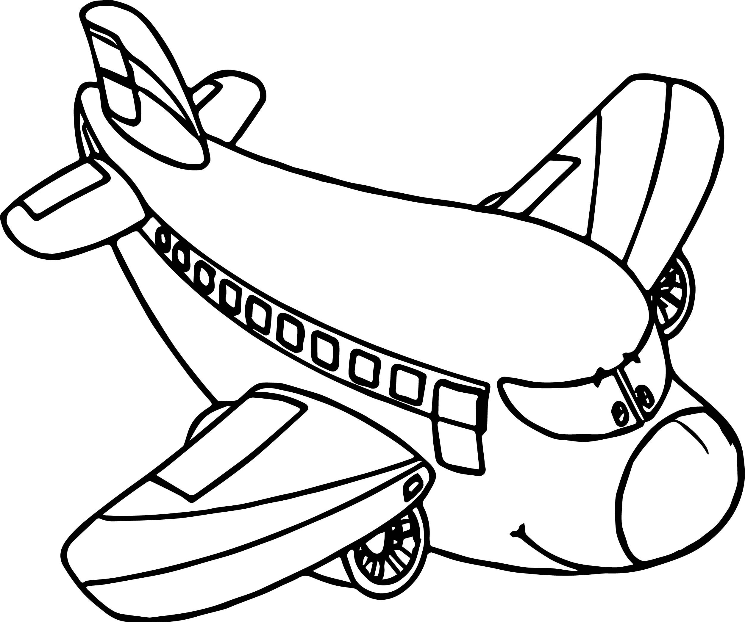 coloring pages for airplanes