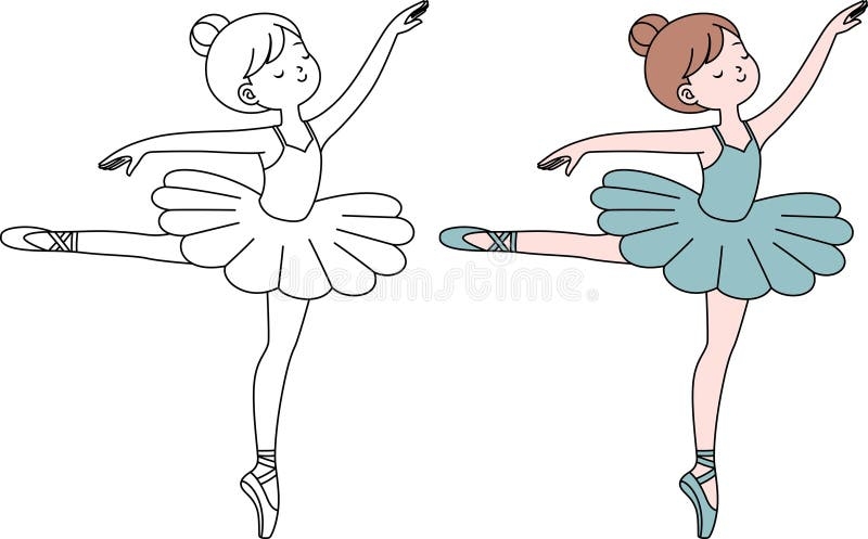 Coloring Pages Ballet Dancer 2025 