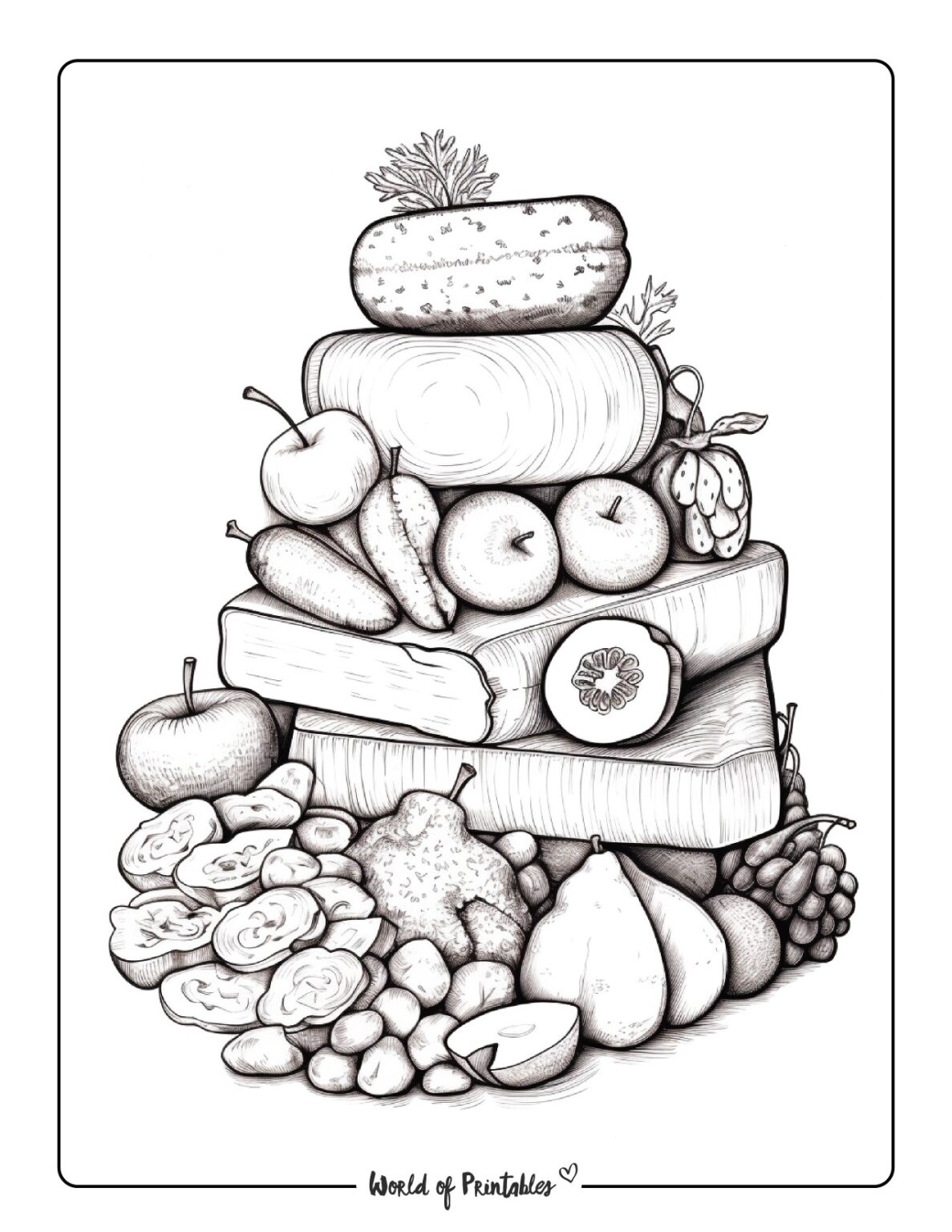 Coloring Pages Food Printable Coloring Pages Food Printable