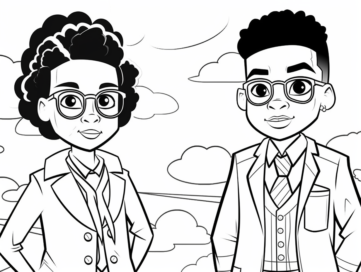 Coloring Pages For Black History Month Coloring Page