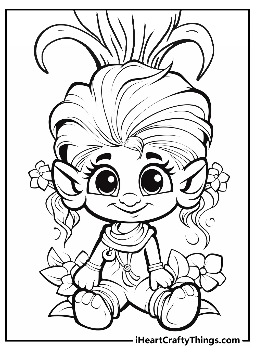 Coloring Pages For Trolls Coloring Pages For Trolls