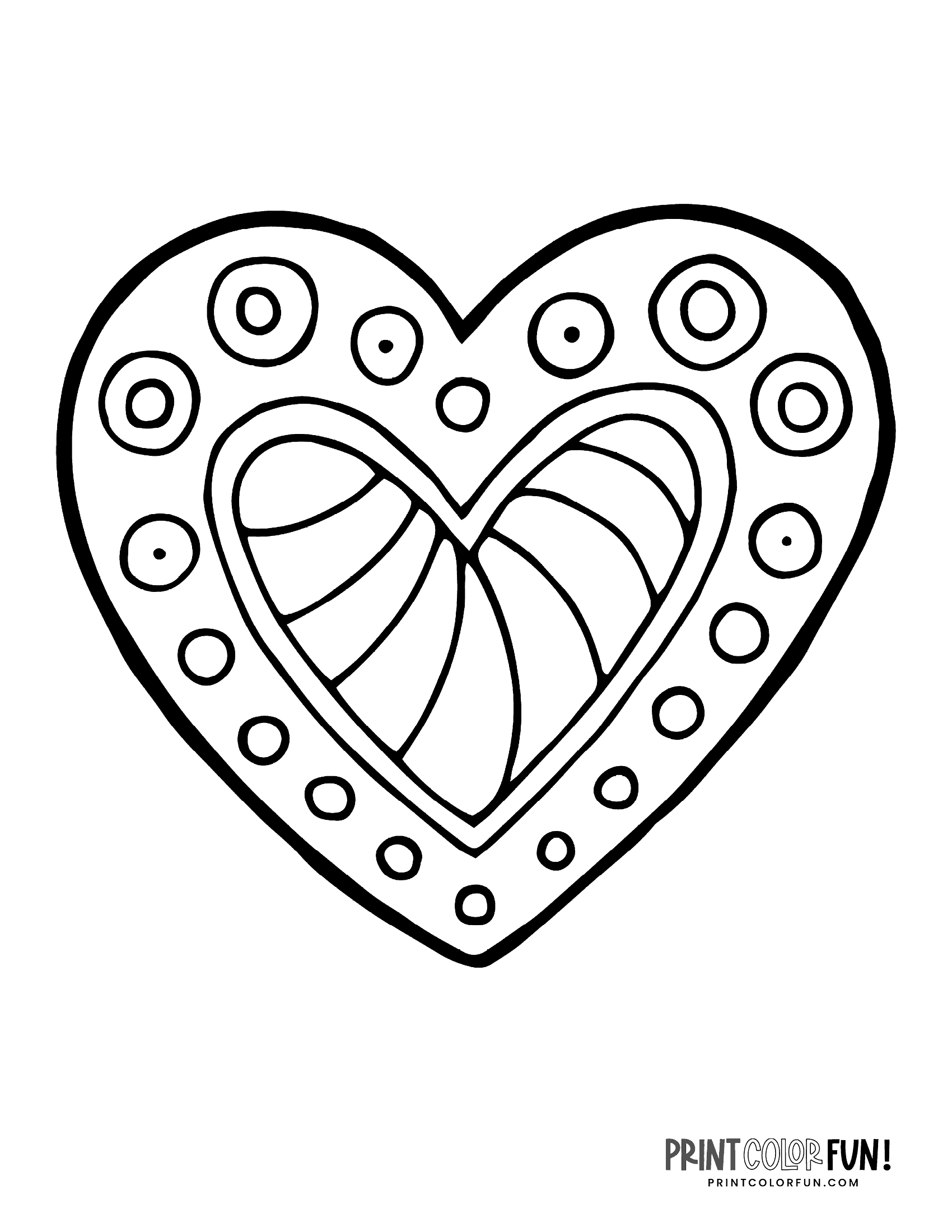 Coloring Pages Hearts