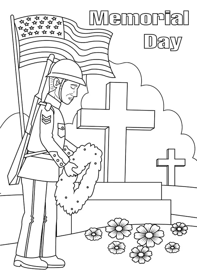 Coloring Pages Memorial Day