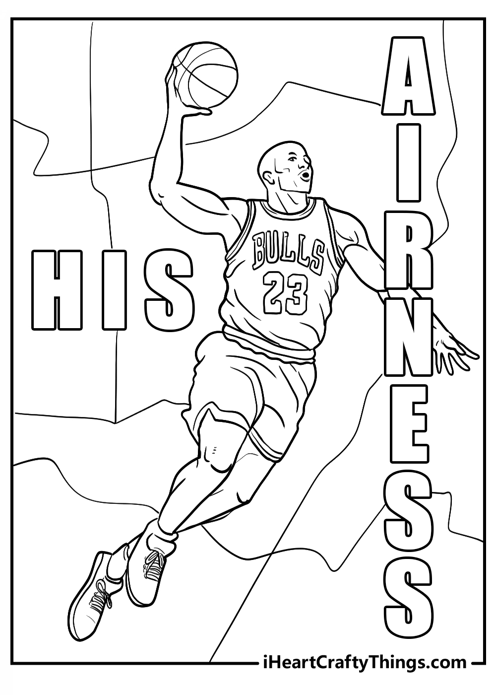 michael jordan coloring pages