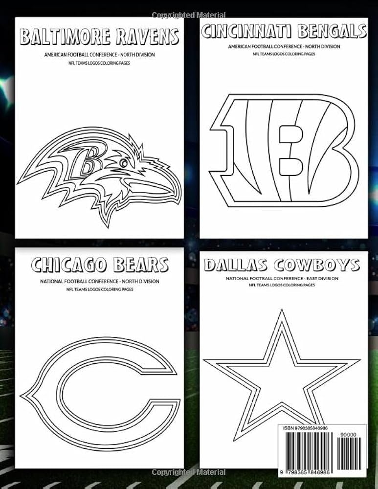 coloring pages nfl