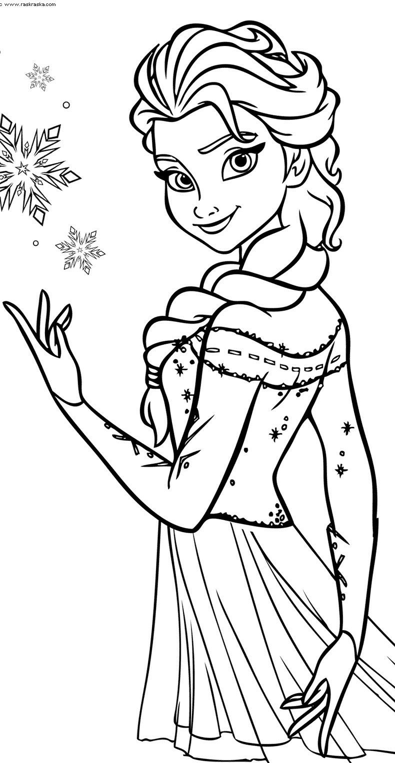 Coloring Pages Of Princesses Coloring Craze