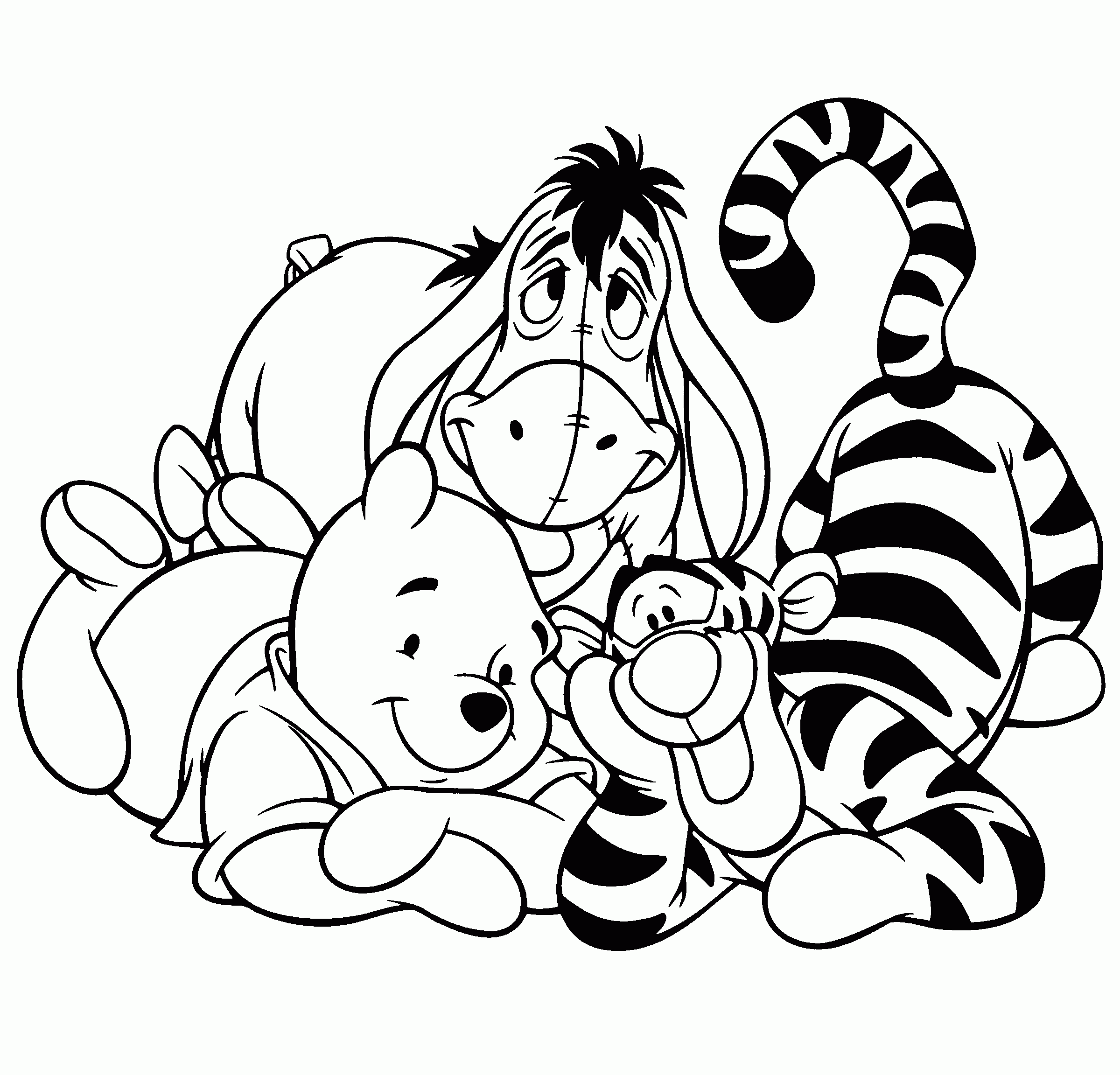 Coloring Pages Pooh Bear Coloring Home Coloring Pages Pooh Bear Coloring Home