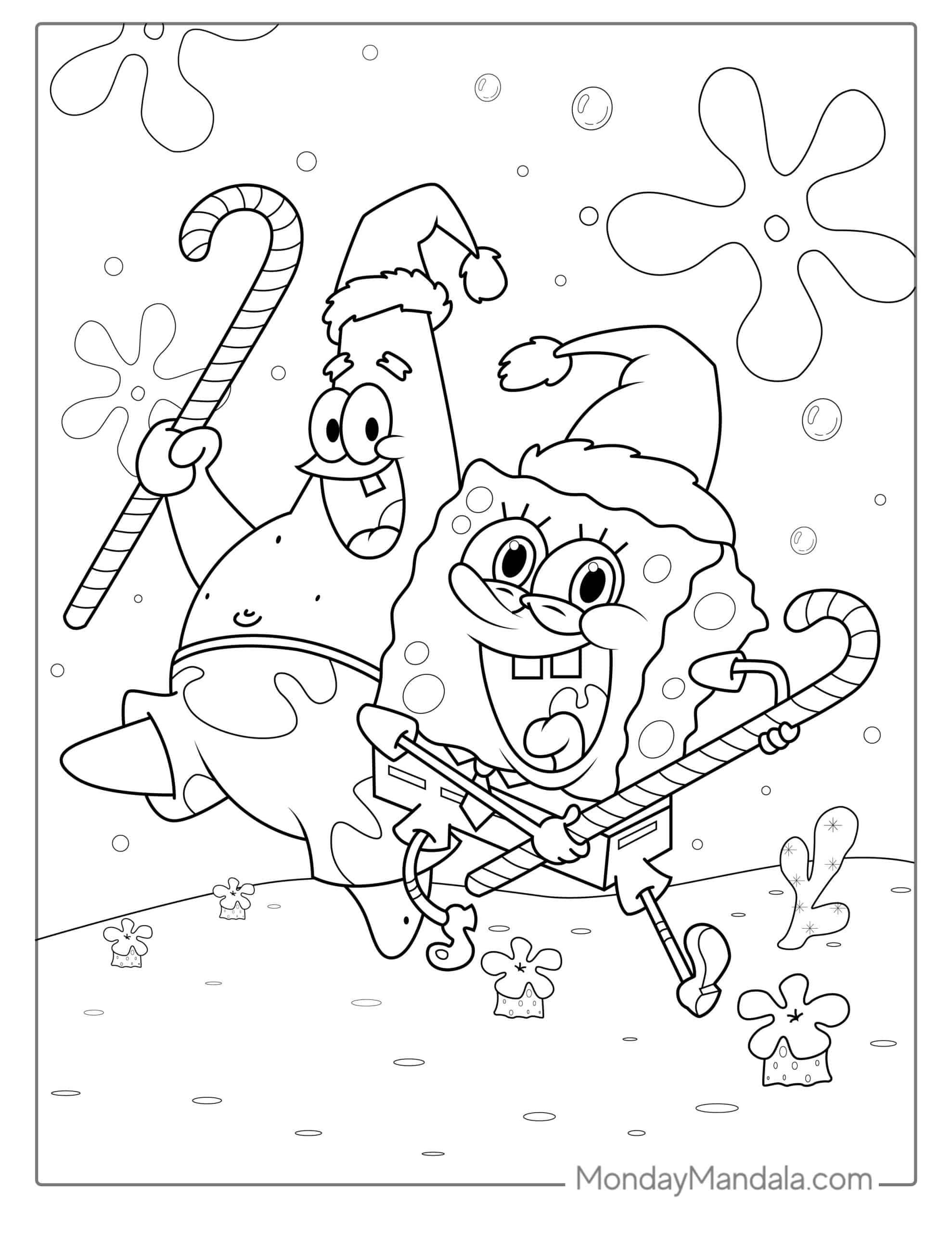 spongebob coloring pages printable spongebob coloring pages printable