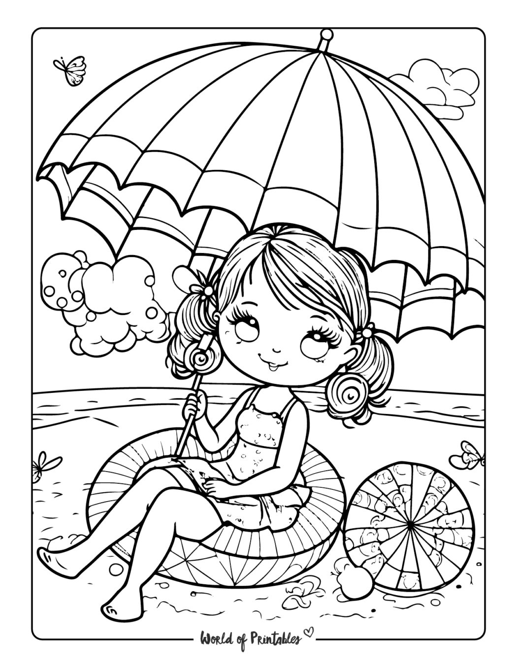 free printable coloring pages summer free printable coloring pages summer