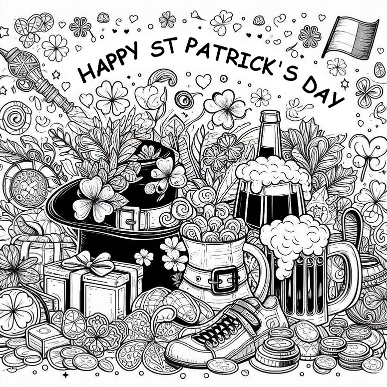 Coloring Pages Saint Patrick 39 s Day Coloring Pages Saint Patrick 39 s Day