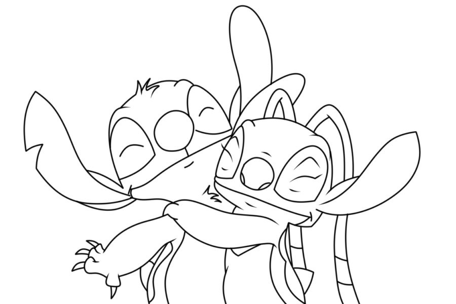 Coloring Pages Stitch And Angel Coloring Book Coloring Pages Stitch And Angel Coloring Book